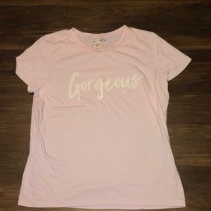 Victoria’s Secret lilac PJ T-shirt top gorgeous L